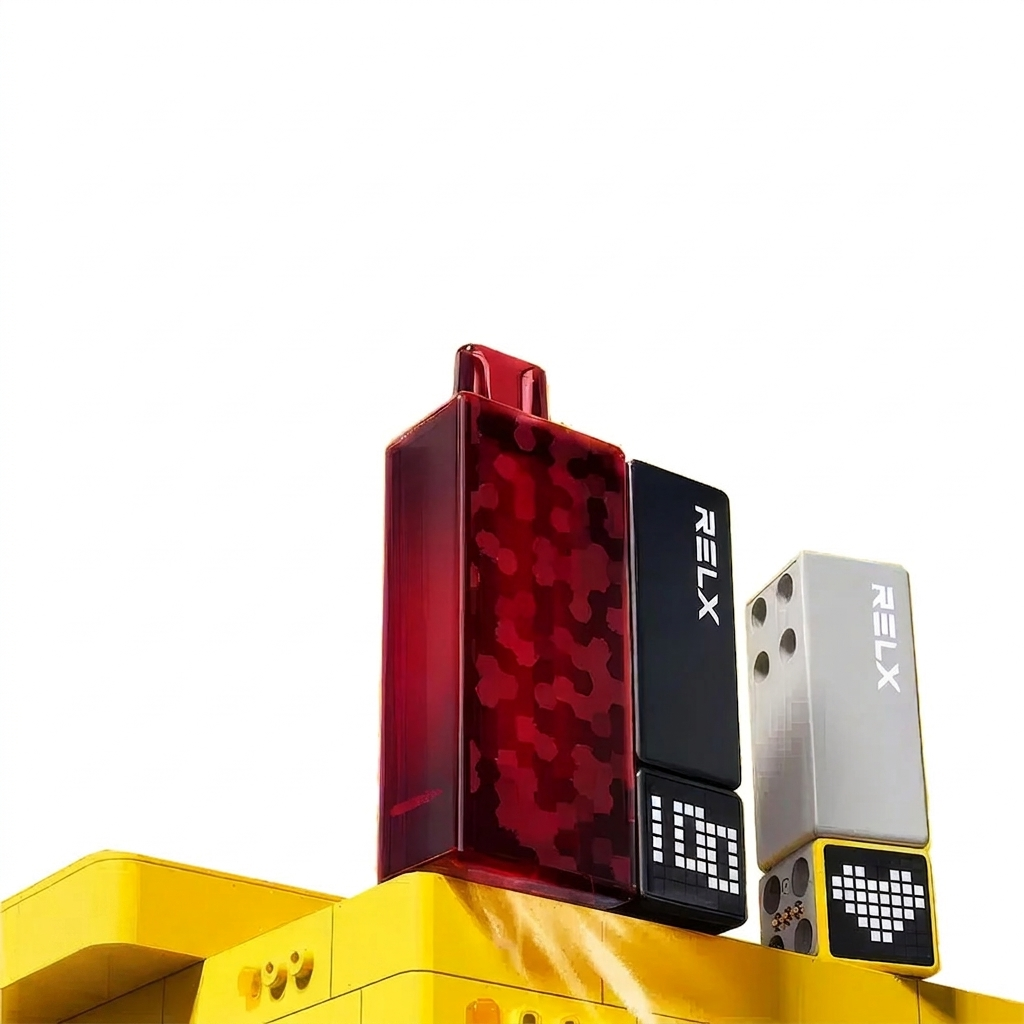 RELX Creator 22000口｜悅刻積木煙彈 | 大容量一次性電子煙・可調功率氣流・智能顯示