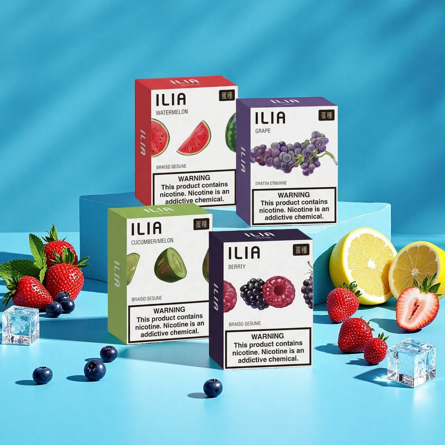 ILIA 一代煙彈-哩亞電子煙煙彈-29種口味-全系列適配 RELX/SP2主機